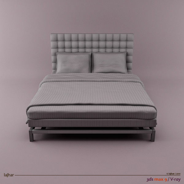 Boss bed with small headboard